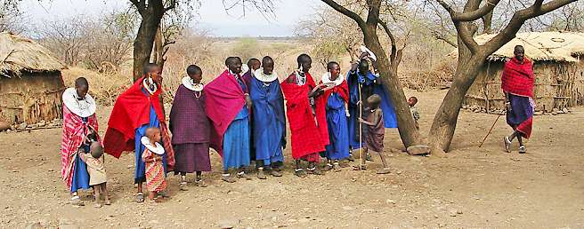 Masai Villagers